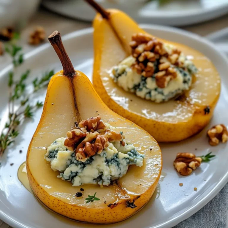 Blue Cheese Stuffed Pears: A Gourmet Delight