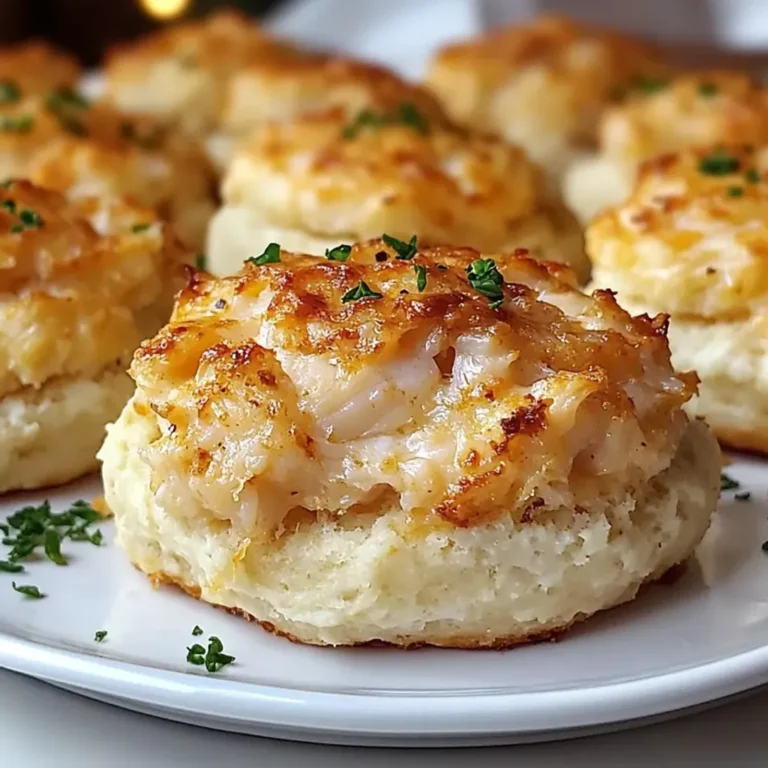 Cheddar Bay Biscuits with Crab Stuffing
