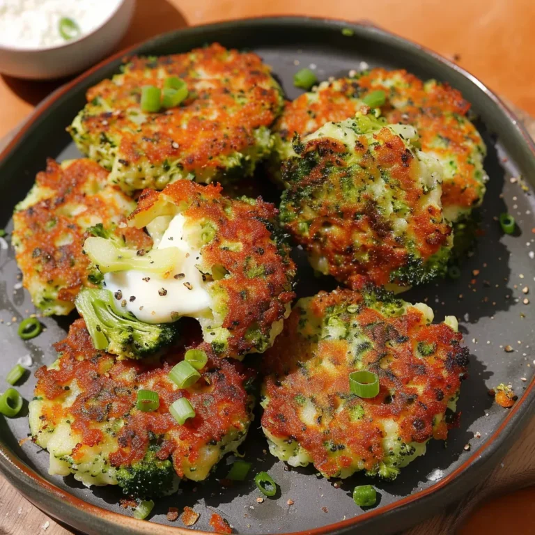 Cheesy Broccoli Fritters: Crispy and Delicious Recipe