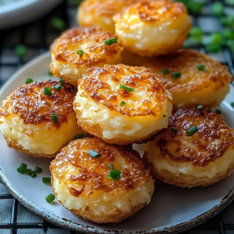 Cheesy Mashed Potato Puffs