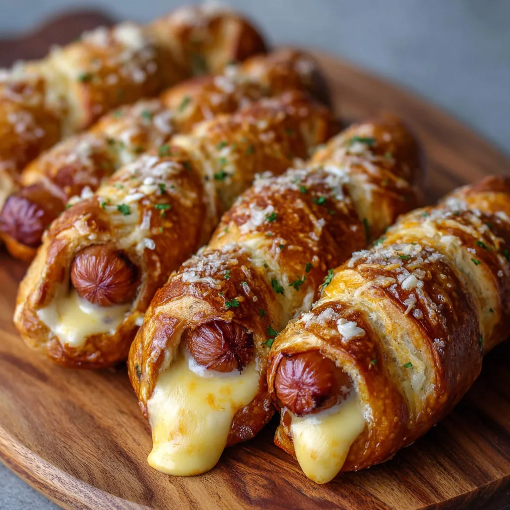 Cheesy Pretzel Dogs: Soft Baked Recipe