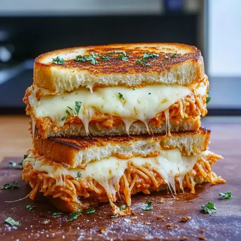 Cheesy Spaghetti Grilled Cheese: A Mouthwatering Twist