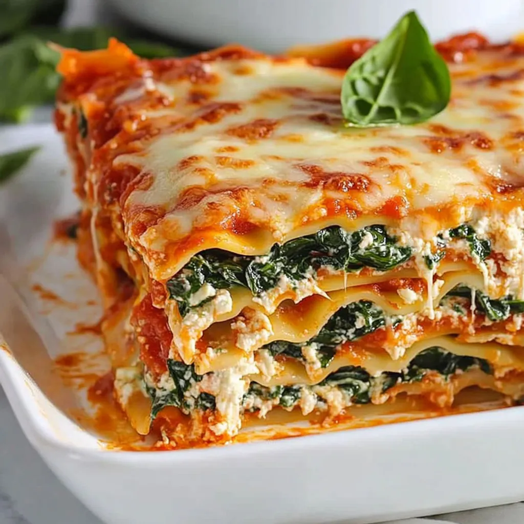Cheesy Spinach Lasagna Recipe: Ultimate Comfort Food