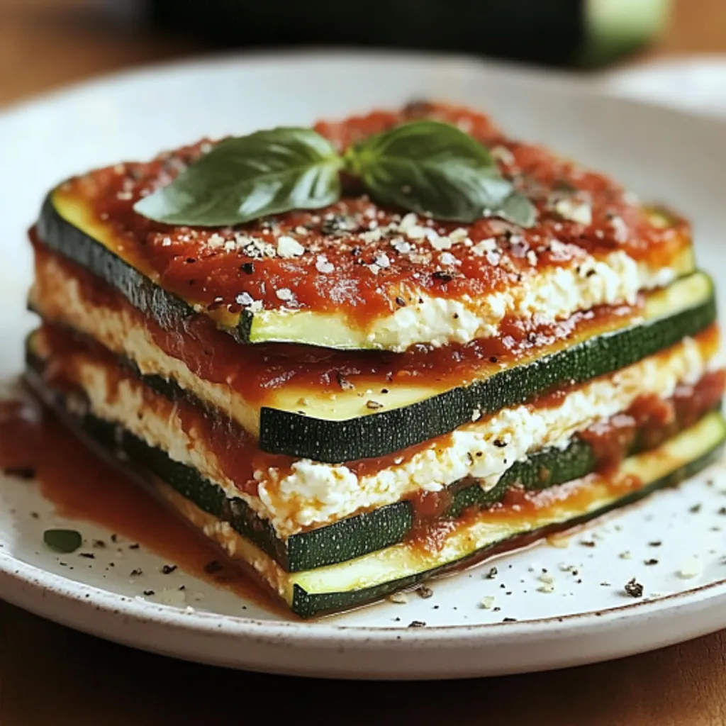 Cheesy Zucchini Ricotta Bake: A Layered Delight