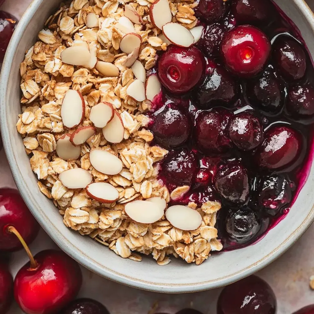 Cherry Almond Maple Crisp: Delicious & Nutty Dessert Recipe