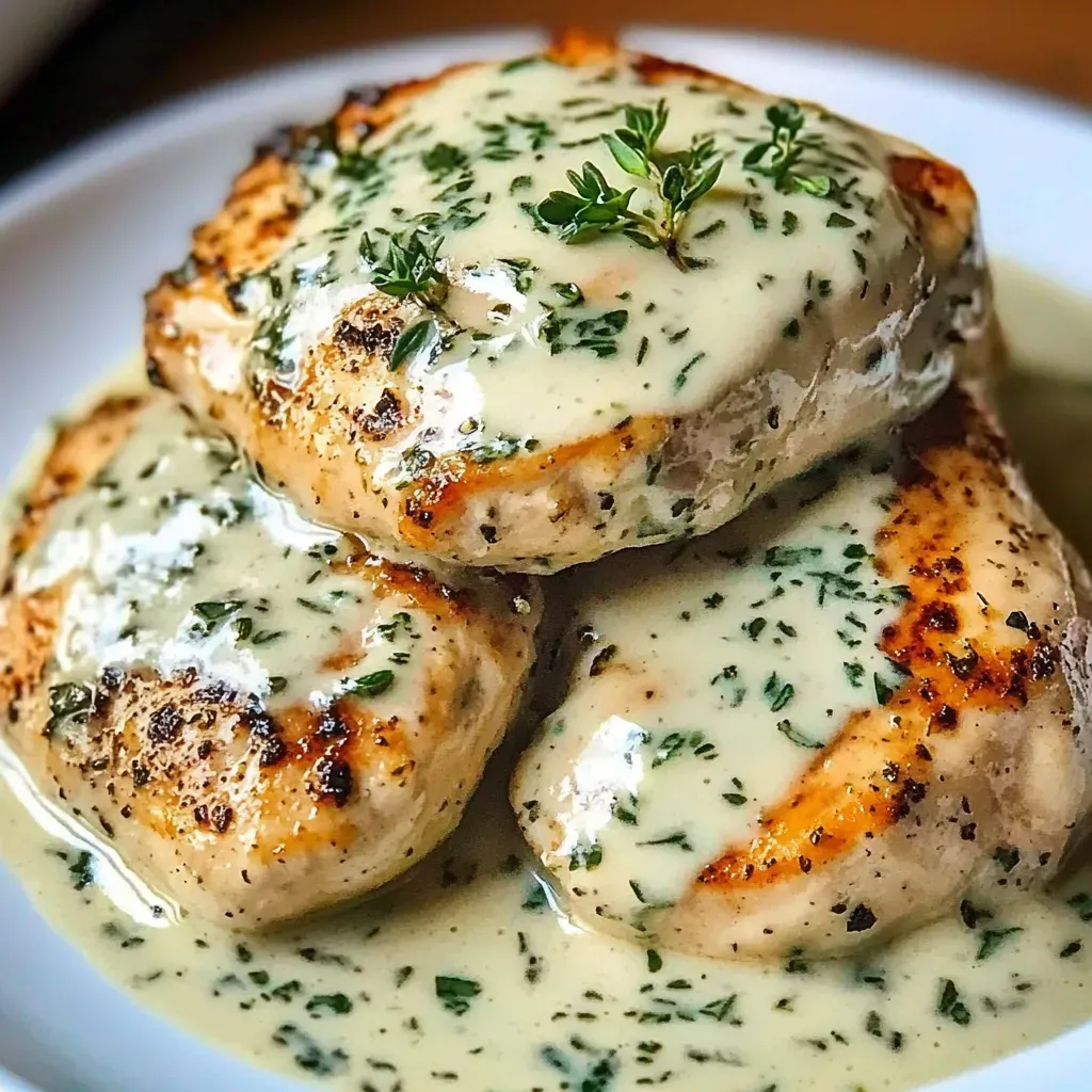 Creamy Boursin Chicken Recipe with Garlic and Herbs