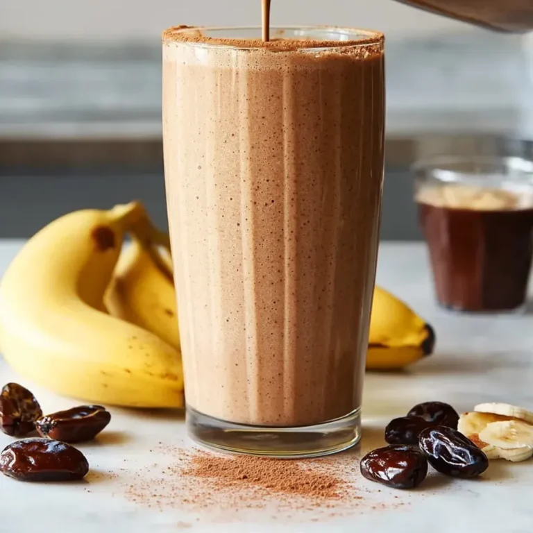 Creamy Coffee Banana Smoothie Recipe