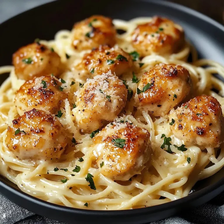 Creamy Garlic Butter Chicken Parmesan Pasta