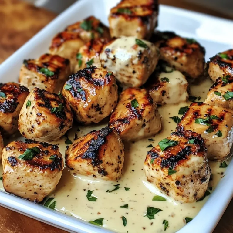 Creamy Garlic Grilled Chicken Recipe