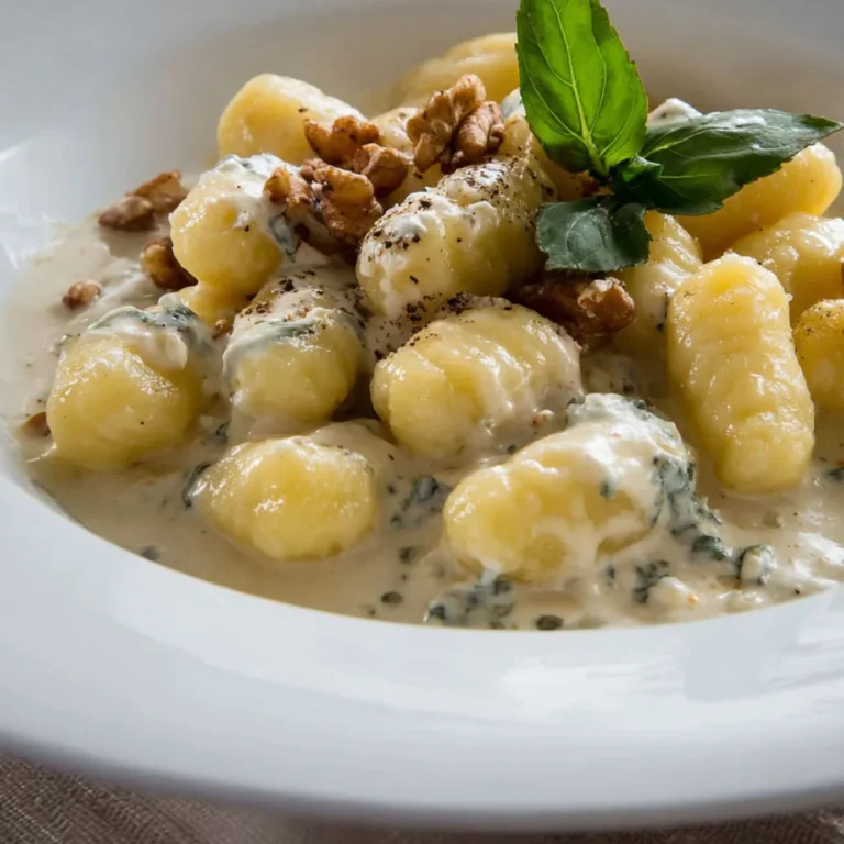 Creamy Gorgonzola Gnocchi: Easy Recipe for Cheese Lovers