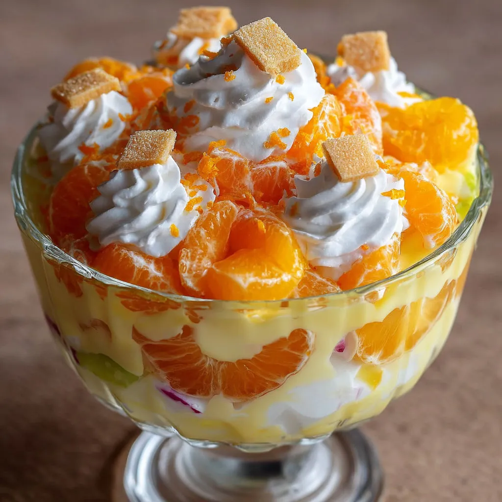 Creamy Orange Jello Salad Recipe