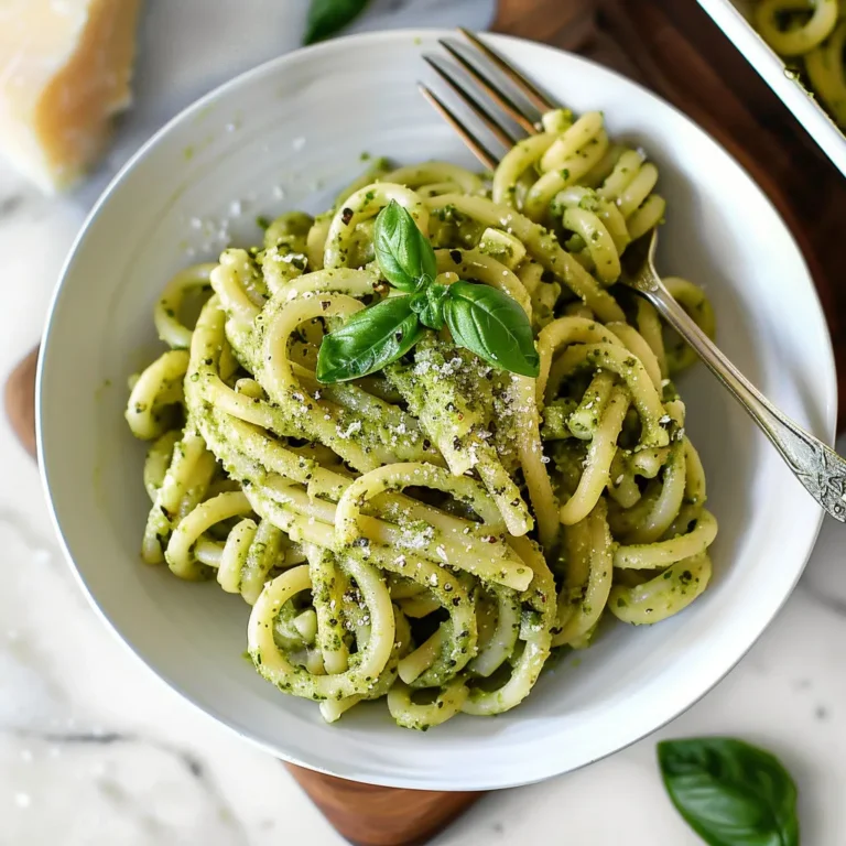 Creamy Pesto Pasta Recipe: Quick and Delicious