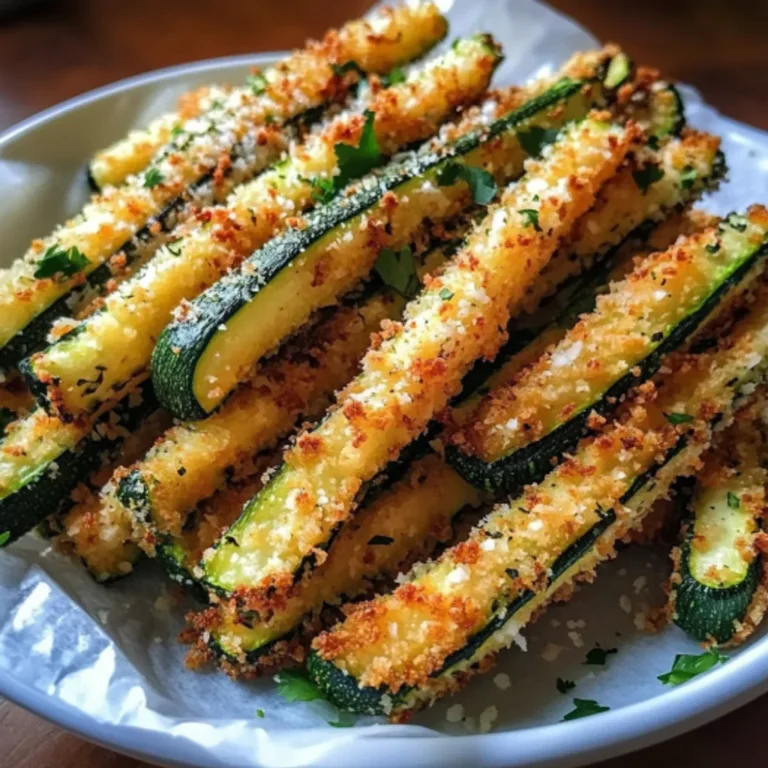 Crispy Parmesan Zucchini Fries: Easy and Delicious Recipe