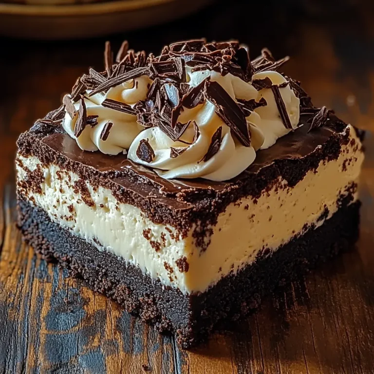 Decadent Brownie Cheesecake Delight