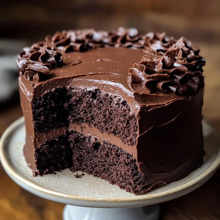 Decadent Chocolate Cake Recipe