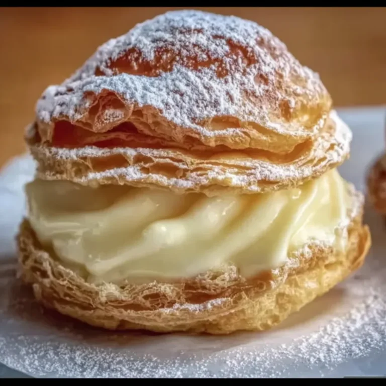 Decadent Italian Cream Puffs: A Custard Delight