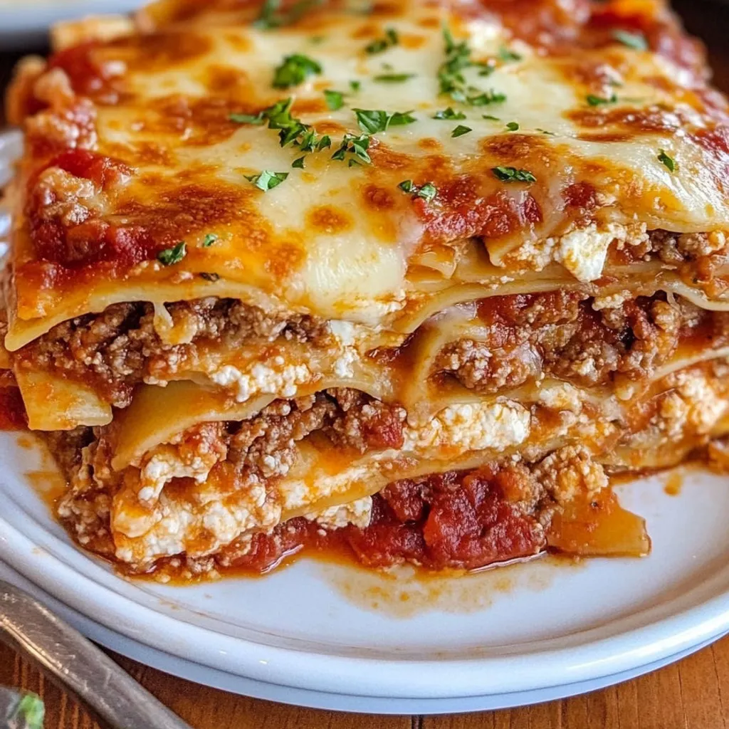 Decadent Italian Lasagna Recipe: Million-Dollar Taste in Every Bite