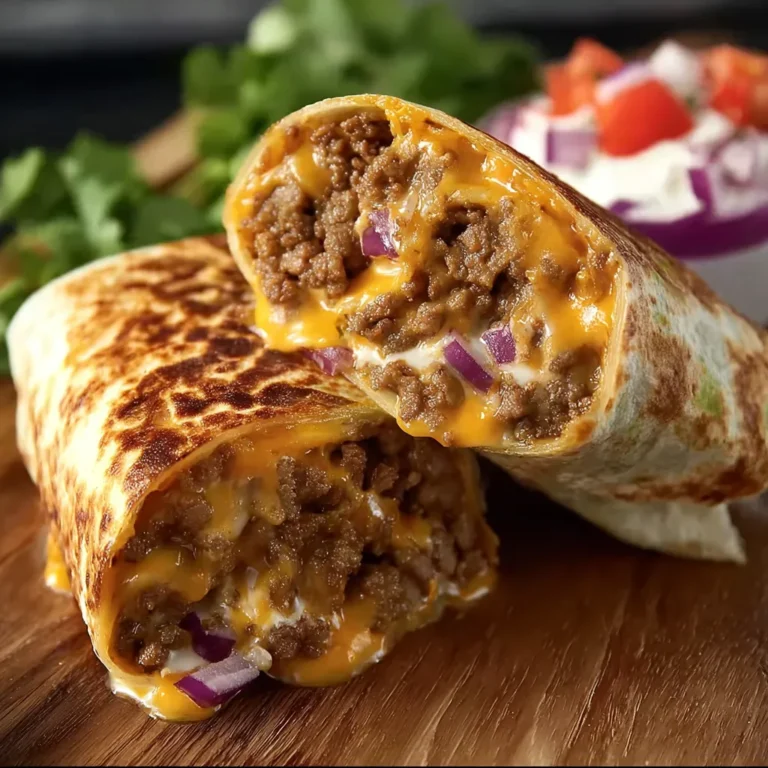 Delicious Cheeseburger Burritos Recipe for Animal Style Cravings