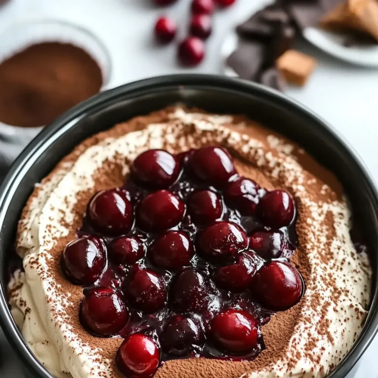 Delicious Cherry Amaretto Tiramisu: A Decadent Dessert Recipe