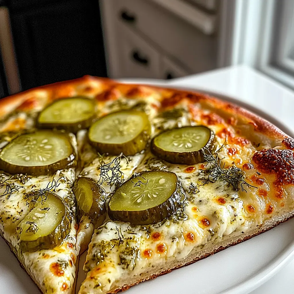 Delicious Dill Pickle Pizza Crust Recipe