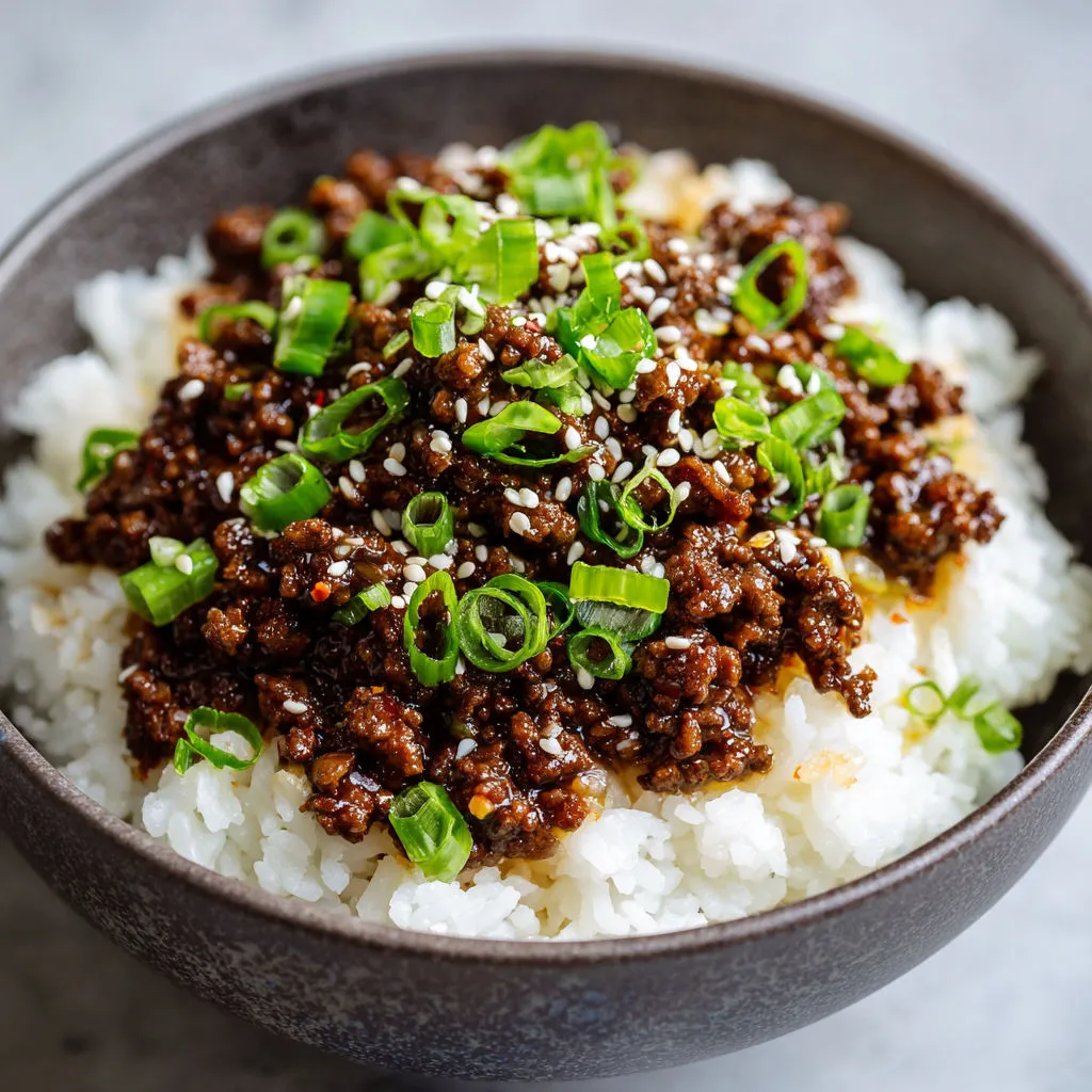 Delicious Korean Ground Beef Stir Fry