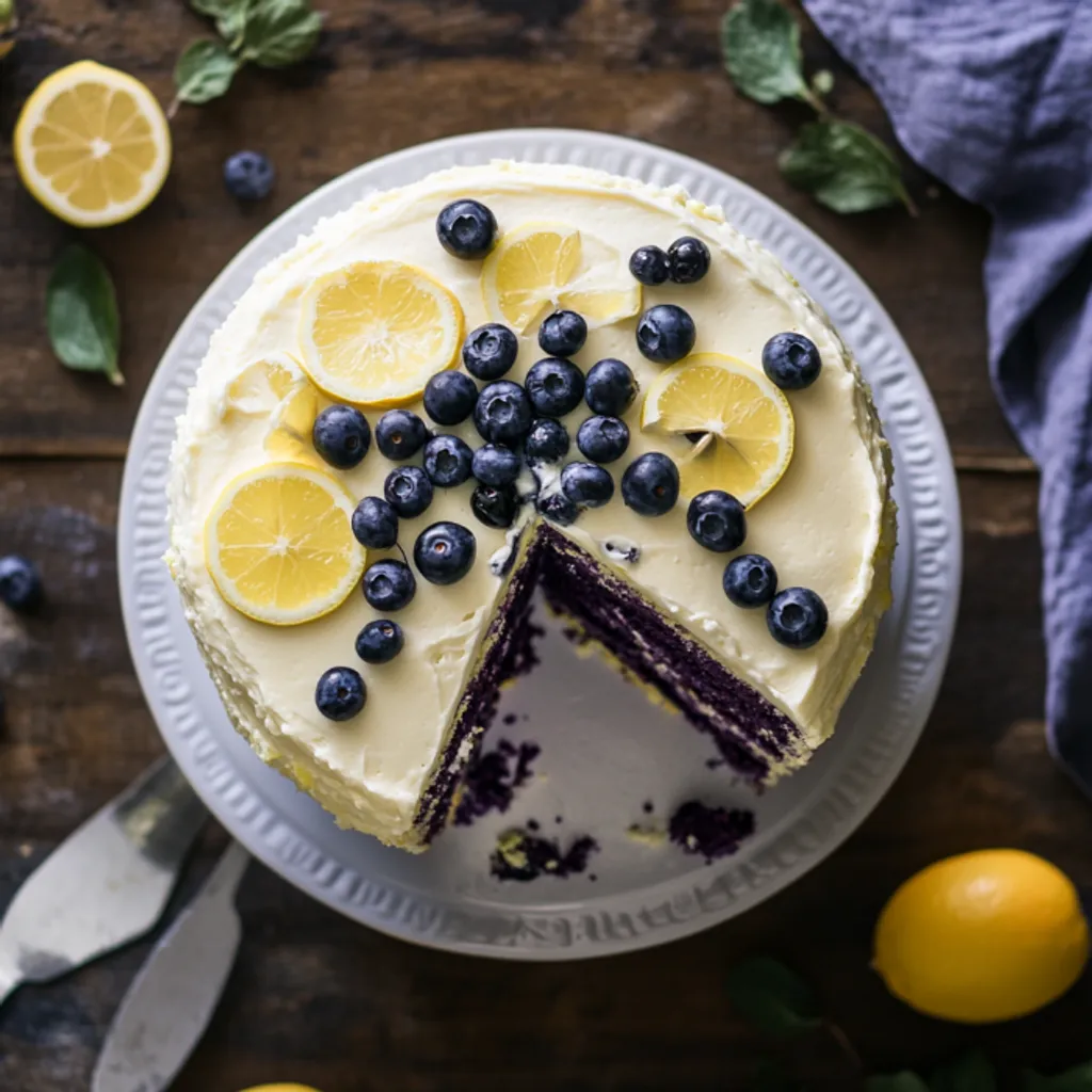Delicious Lemon Blueberry Buttermilk Dessert Recipe