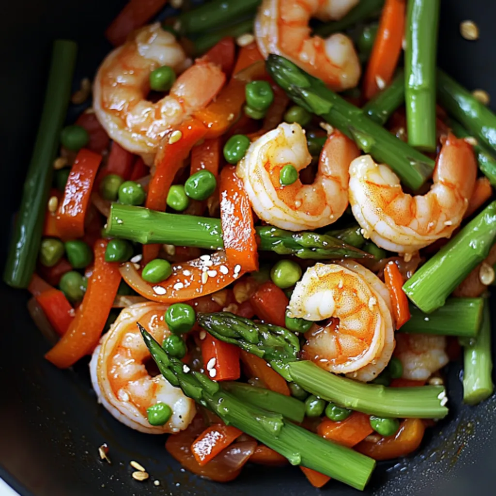 Delicious Shrimp Stir Fry with Veggies