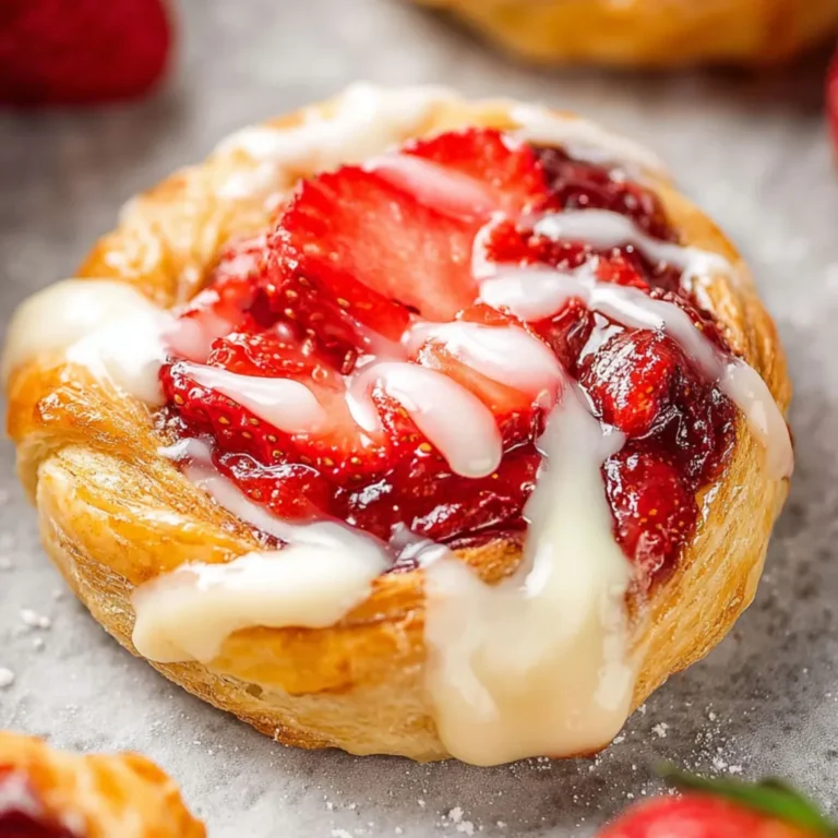 Delicious Strawberry Cream Cheese Danish Recipe