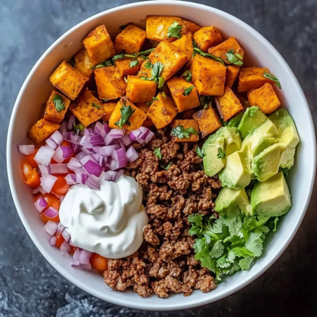 Delicious Sweet Potato Taco Bowl Recipe