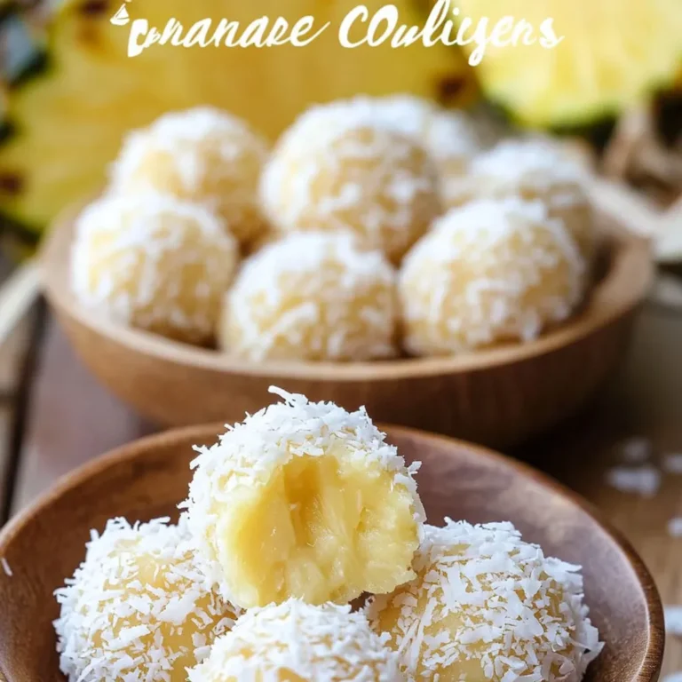 Delicious Tropical Pineapple Coconut Energy Bites