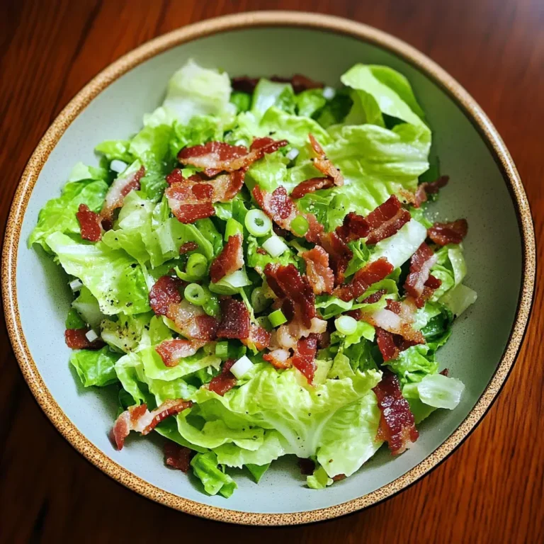 Deliciously Fresh Lettuce Salad Recipe