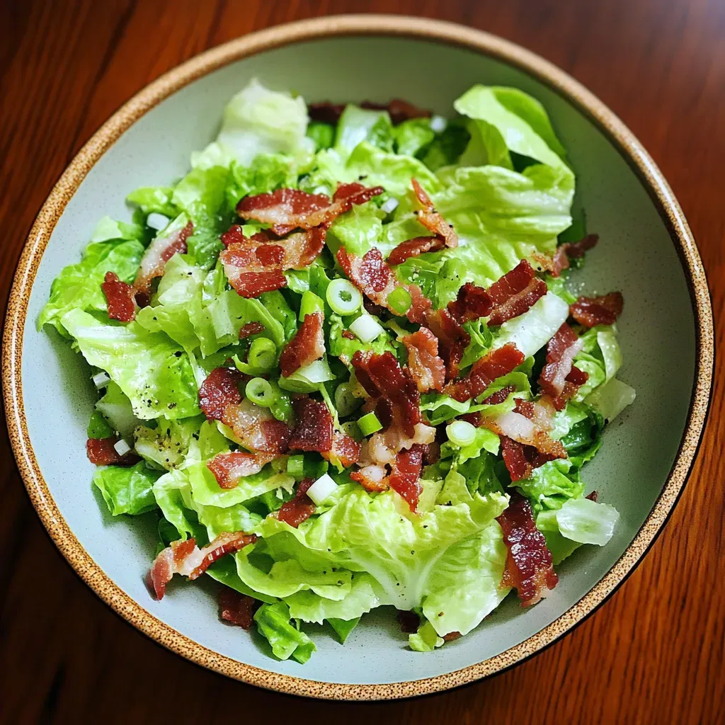 Deliciously Fresh Lettuce Salad Recipe
