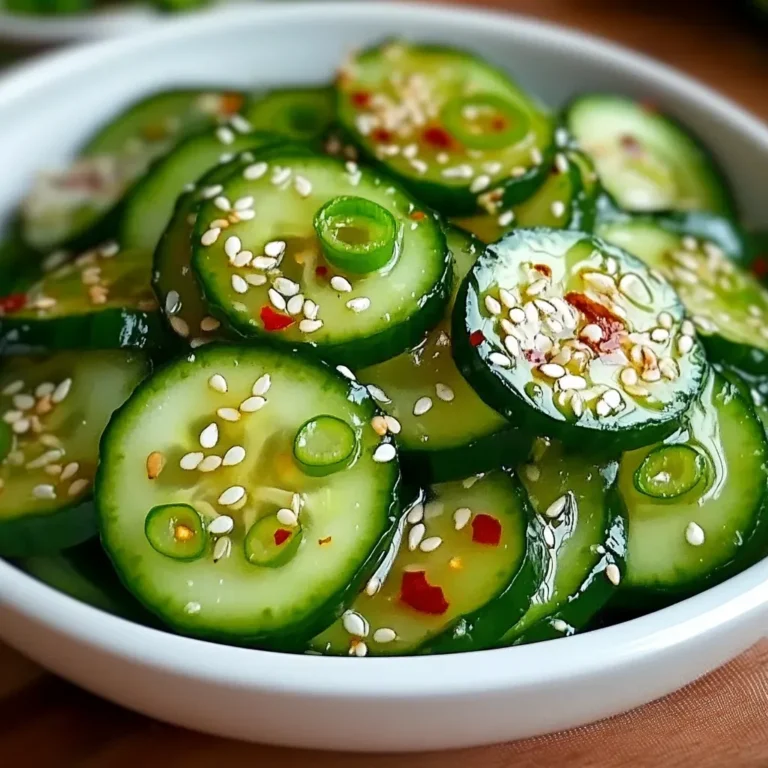 Flavorful Asian Cucumber Salad Recipe