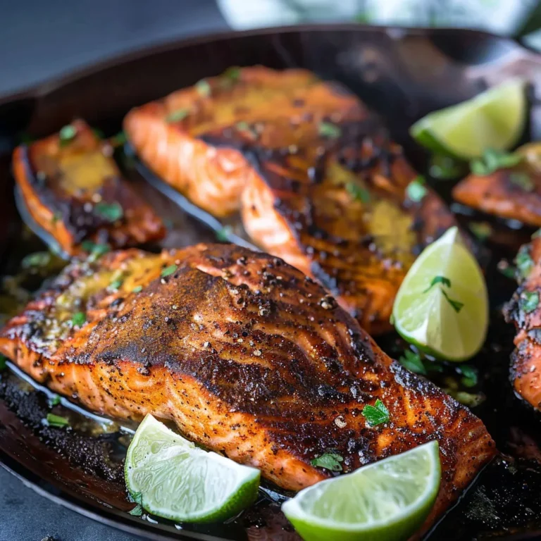 Flavorful Blackened Salmon with Avocado Oil