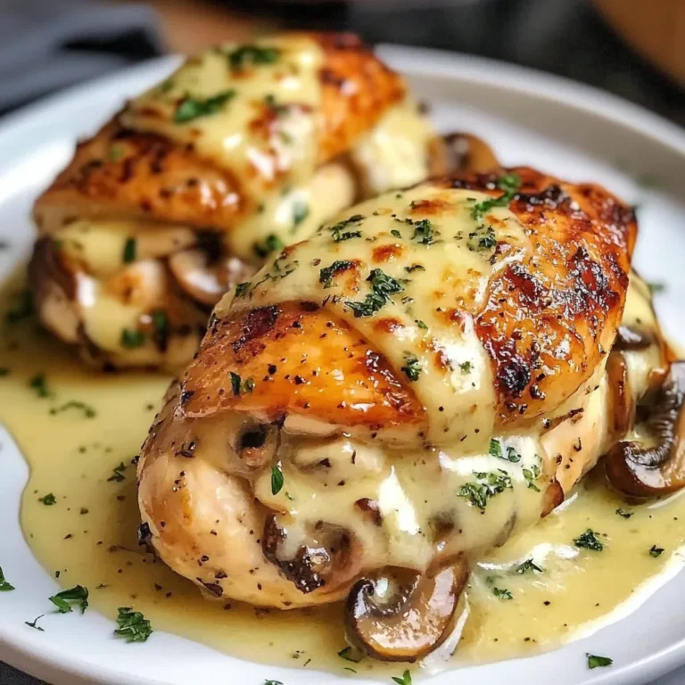 Garlic Butter Chicken with Cheesy Goodness