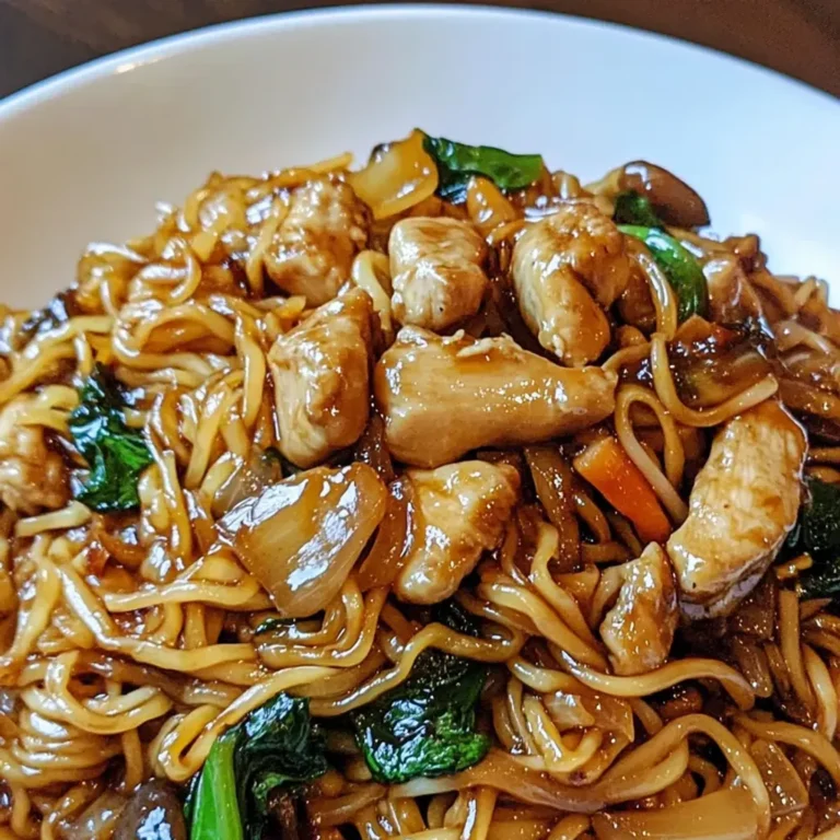Garlic Chicken Lo Mein Recipe: Flavorful & Easy!