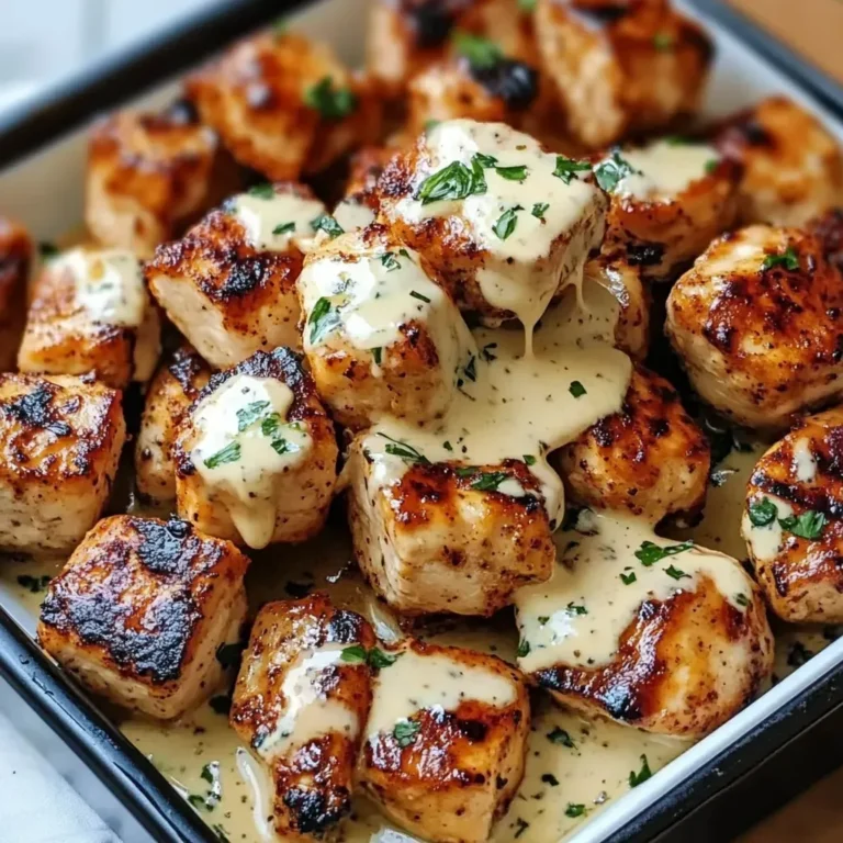 Garlic Grilled Chicken Bites: Mouthwatering Recipe