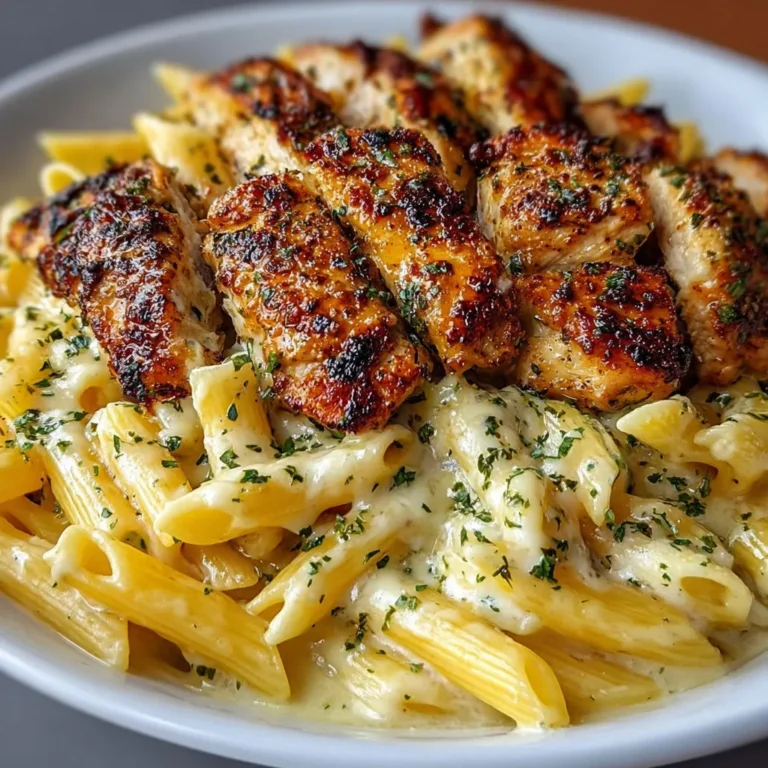 Garlic Herb Chicken Pasta with Creamy Sauce