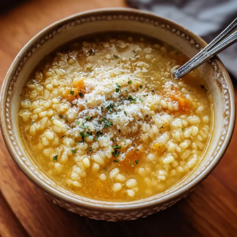 Hearty Italian Pastina Soup Recipe
