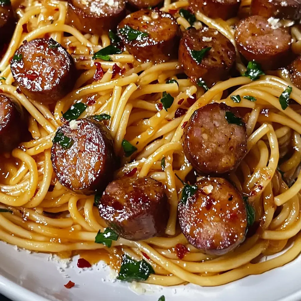 Honey Garlic Sausage Pasta: Sticky & Delicious Recipe