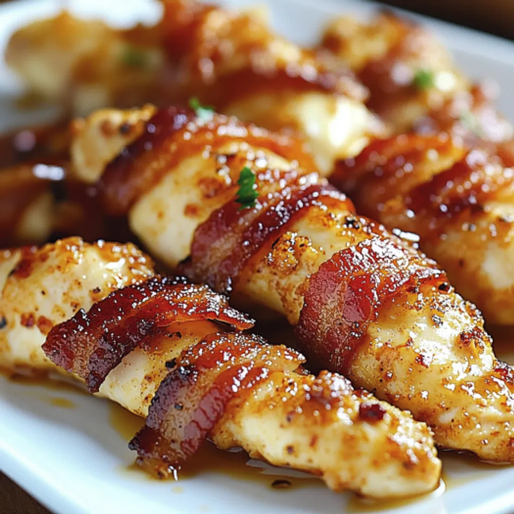 Irresistible Bacon Brown Sugar Chicken Tenders