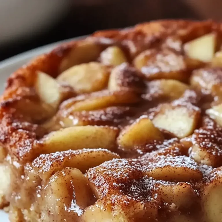 Irresistible Cinnamon Apple Cake Recipe