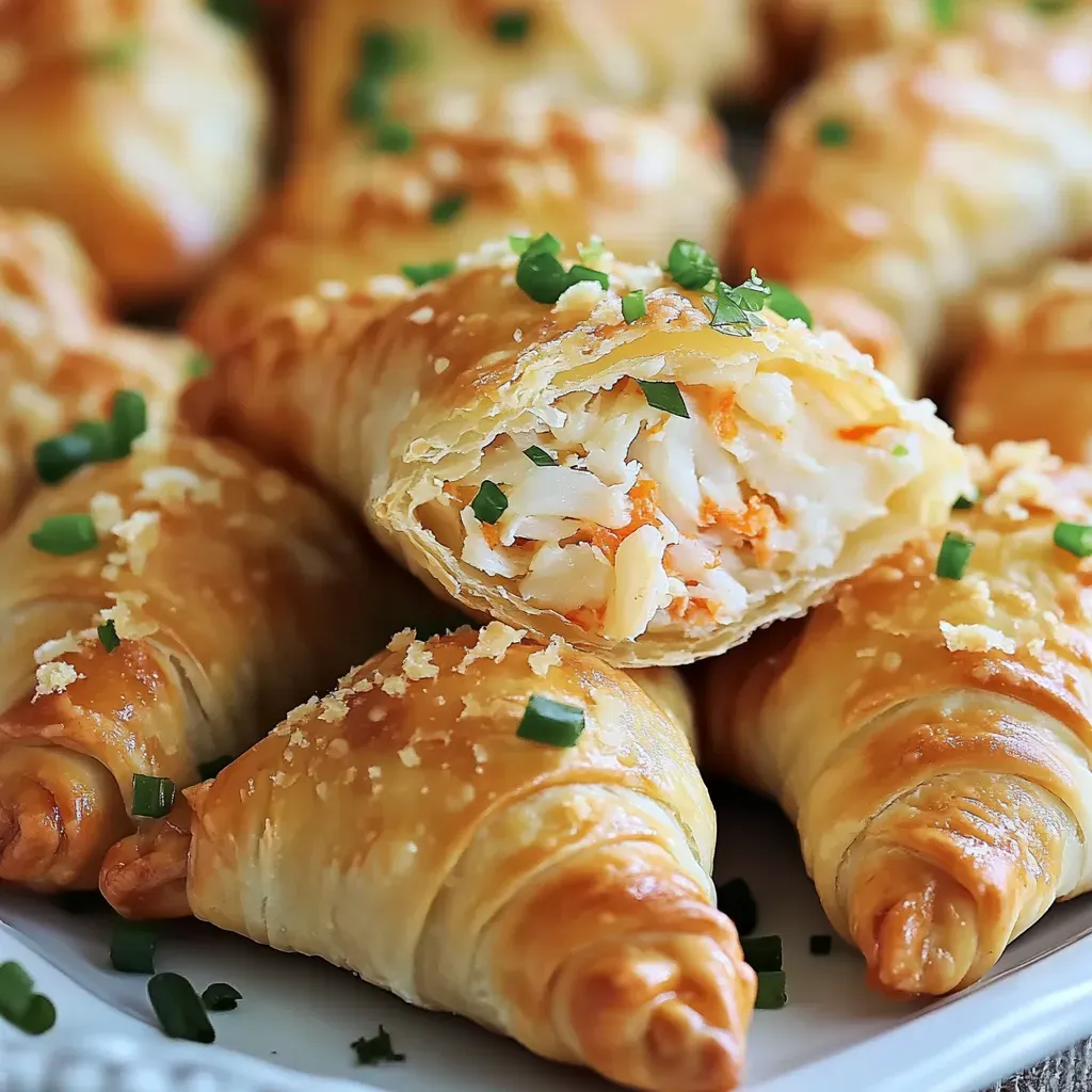 Irresistible Crab Stuffed Crescent Rolls