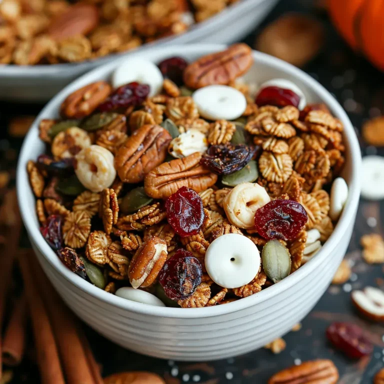 Irresistible Pumpkin Spice Trail Mix Recipe