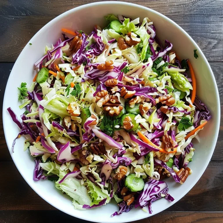Nutritious Cabbage Salad for a Healthy Dinner