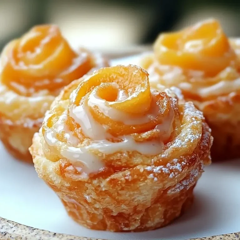 Peach Pie Cruffins: Delicious Twist Recipe