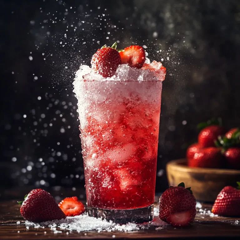 Refreshing Strawberry Dirty Sprite Cocktail Recipe