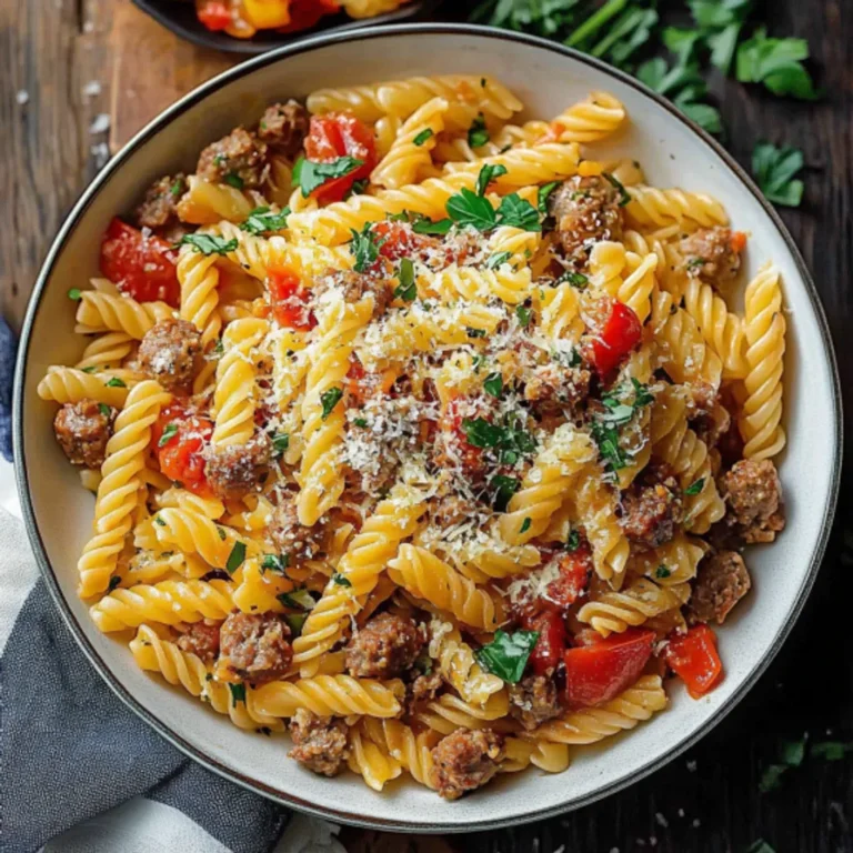 Sausage Pepper Pasta: A Flavorful and Savory Delight