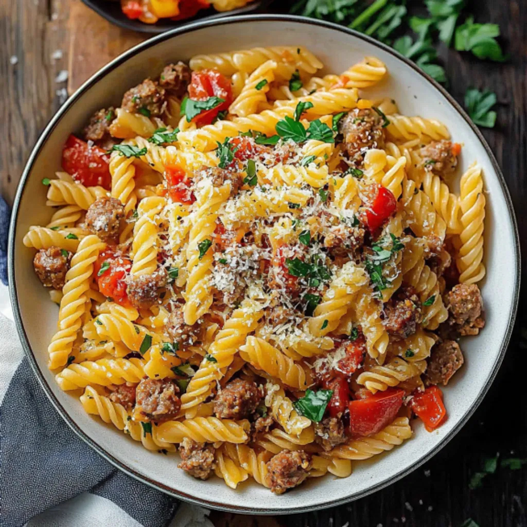 Sausage Pepper Pasta: A Flavorful and Savory Delight