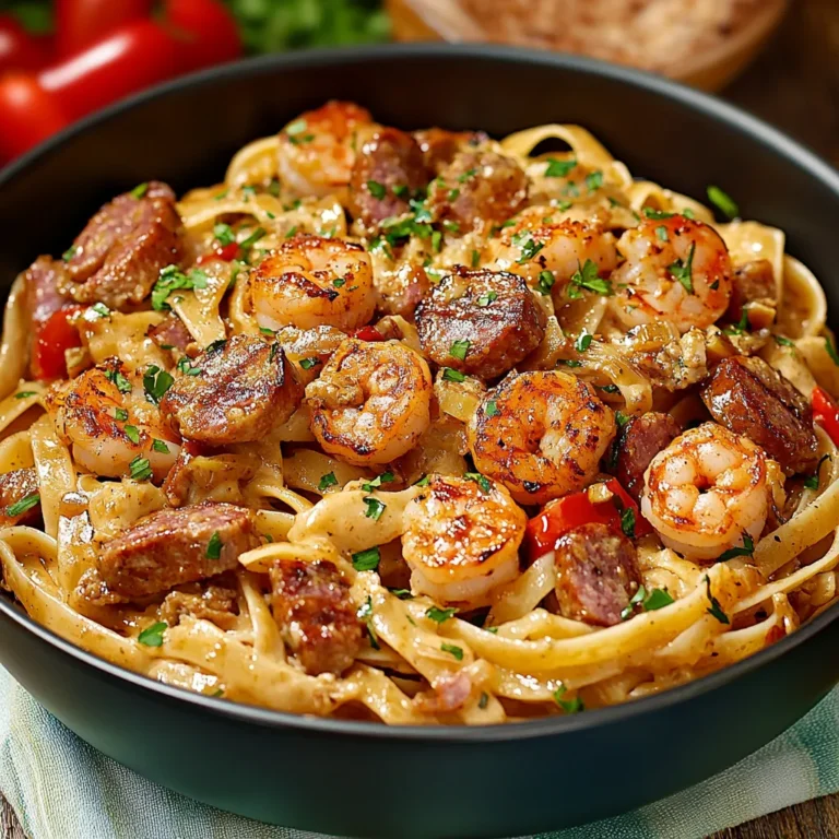 Savory Cajun Pasta with Creamy Sauce